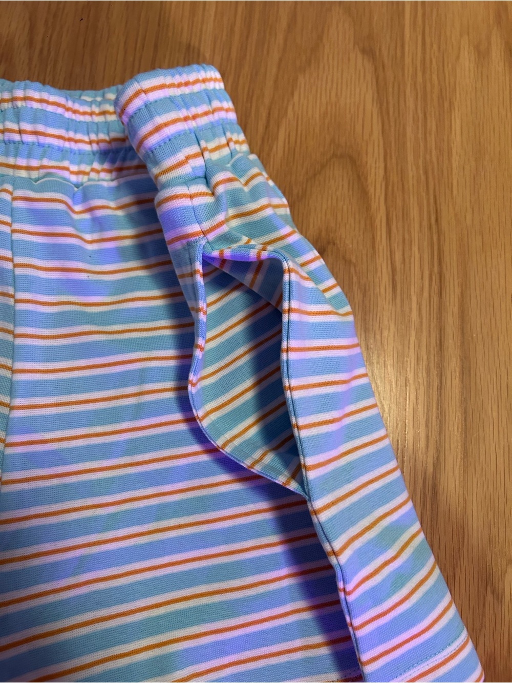 Daily Drills Striped Cotton Shorts - Bondi Stripe Size M/L NWT - Picture 6 of 9